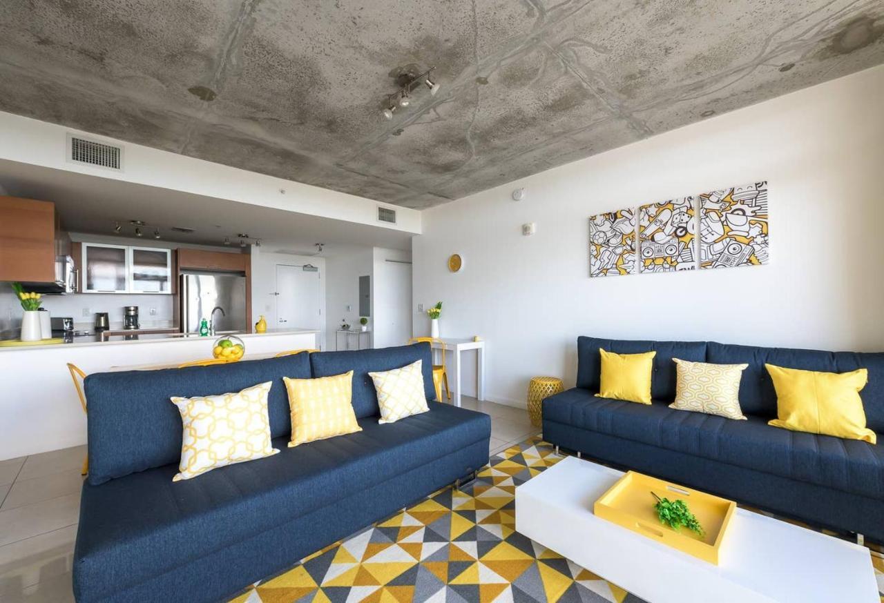 Modern 1 Bedroom Midtown Miami With Free Parking Exterior foto